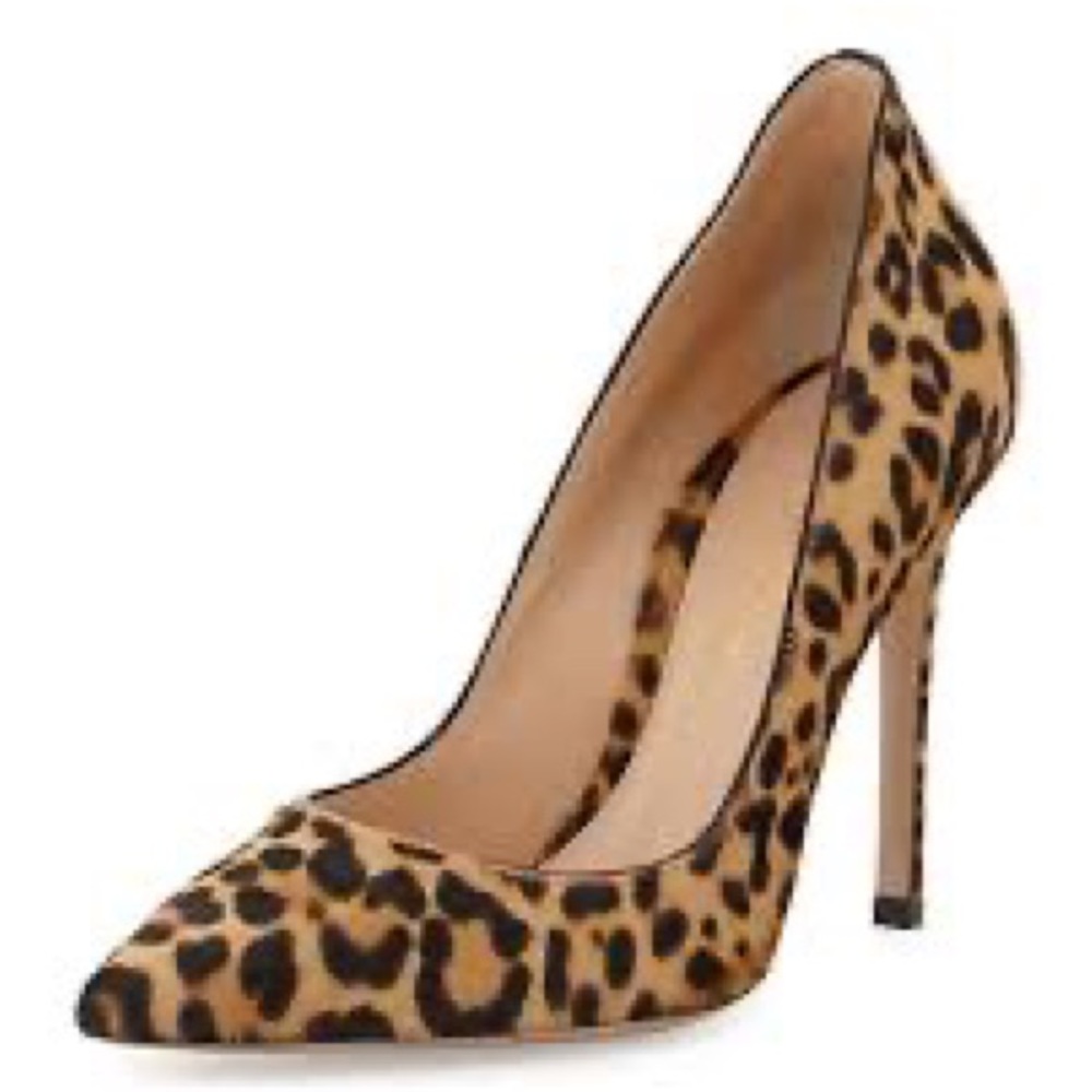 Gianvito Rossi calf hair leopard print pumps 40 - Picture 5 of 7